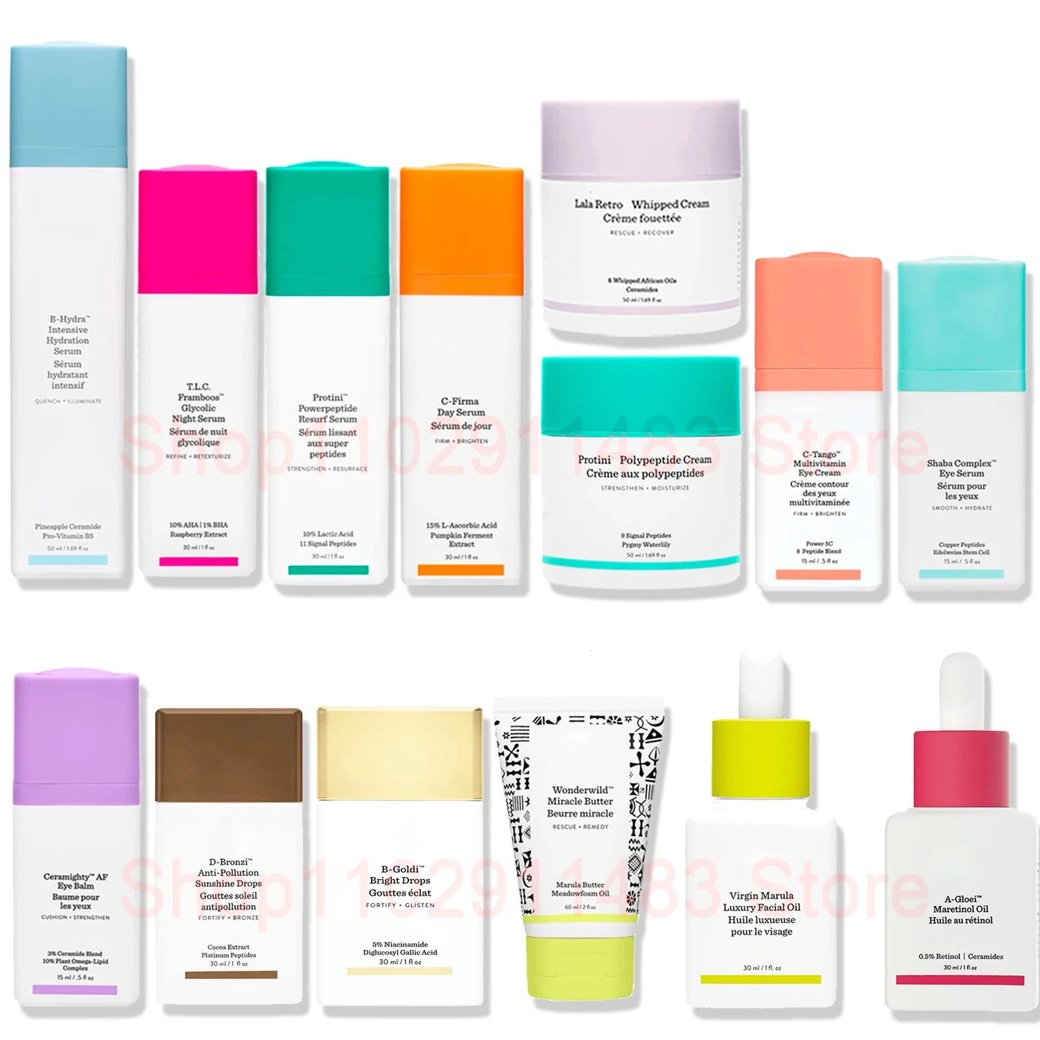 Cura Della Pelle Protini Polipeptide Lala Retro Panna Montata Per Il Viso C-Tango Multivitaminico Crema Per Gli Occhi B-Hydra B5 Siero
