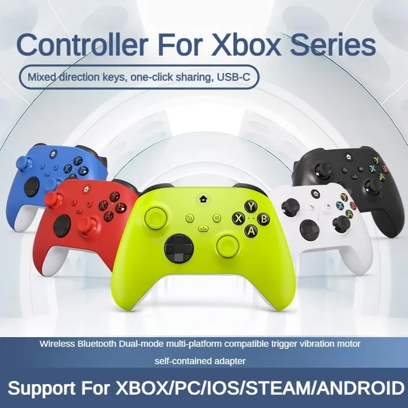 Controller Di Gioco Wireless Per Xbox Series Ricevitore 2.4G Pc Gamepad Steam Games Xsx Handle Shakes Genshin Diablo 5