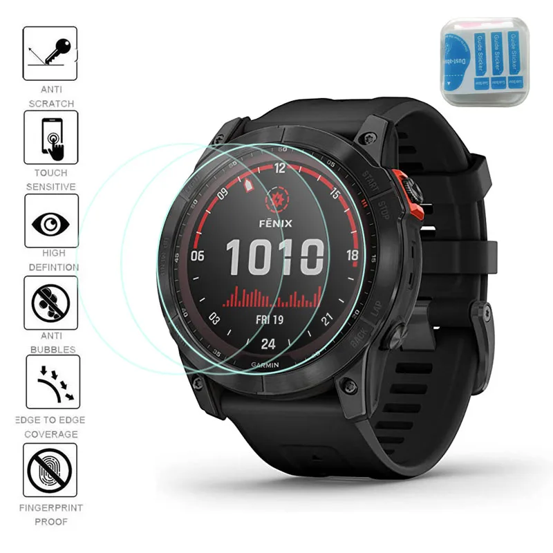 Per Garmin Fenix 6 Pro/Fenix 6X Pro Solar 6S 5S 5 Plus Pellicola Proteggi Schermo In Vetro Temperato Per Garmin Fenix 7 7X 7S Smartwatch
