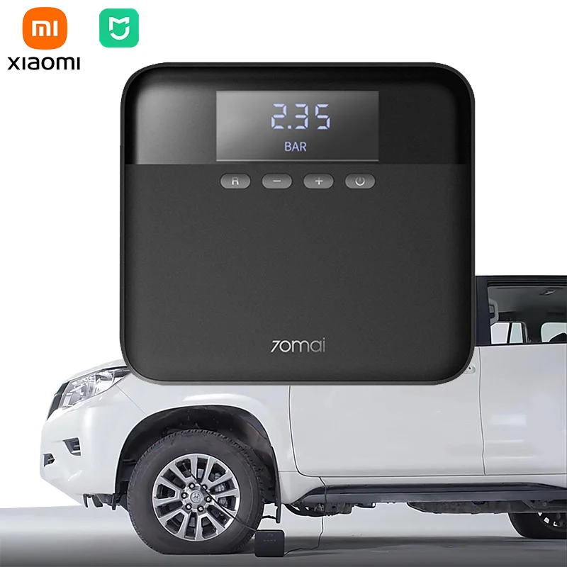 Xiaomi Mijia Car Air Compressor Protable Electric Car Air Pump Mini Compressor Tire Inflator Auto Tyre Pumb 12V Data Cars Tools
