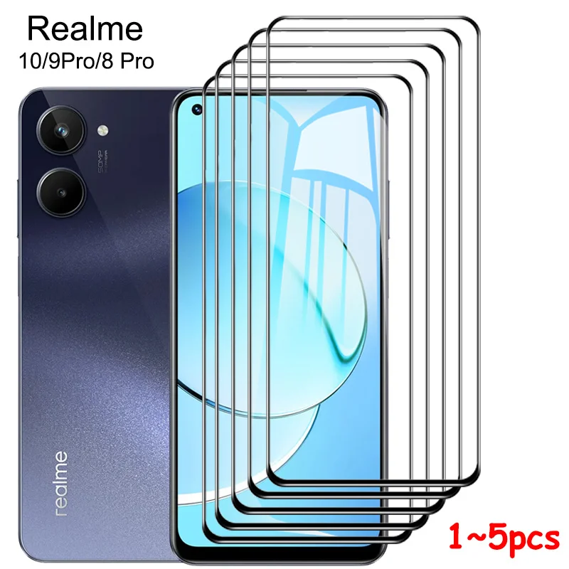9H Vetro Temperato Per Realme 10 Screen Protector Realmi 10 Panzerglas Kamera Realme 10 9I 8I 8 9 Pro Plus Glasfolie Für Realme10 Panzerglas Realme 9 