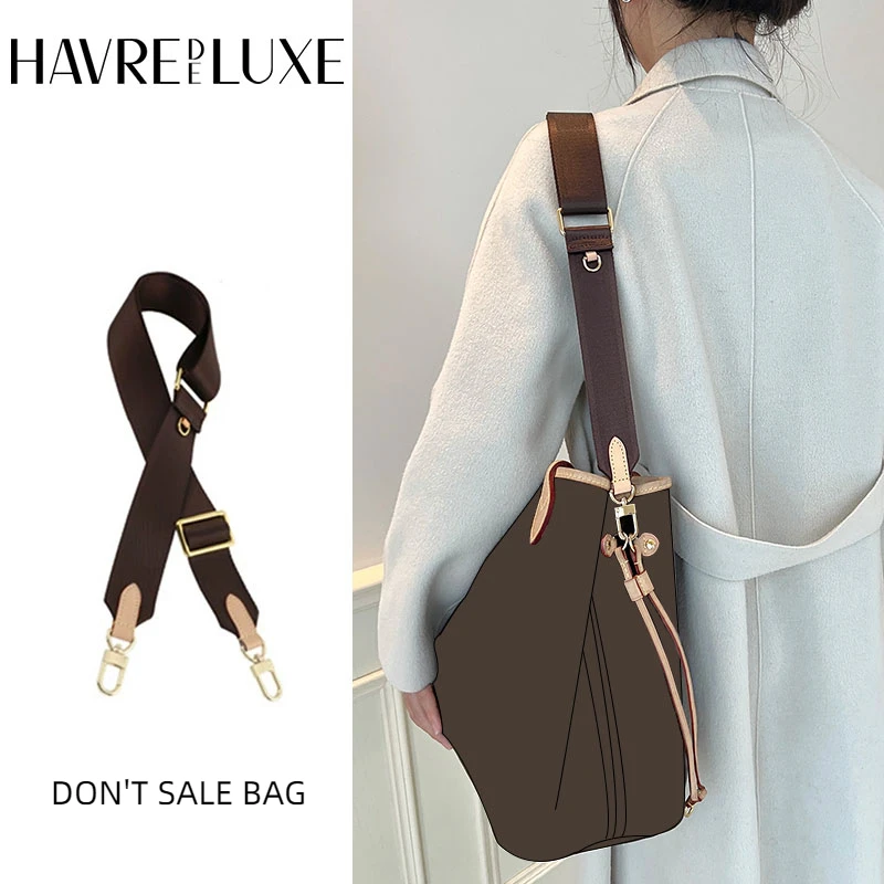 Havredeluxe Borsa Tracolla Per Lv Neverfull Bag Tela Tracolla Tote Bag Fodera Modificata Tracolla Larga Tracolla