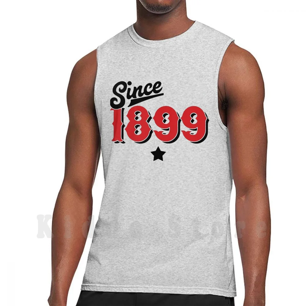 Dal 1899, Calcio Calcio Calcio Italia Canotte Gilet 100% Cotone Calcio Italia Italia Scuduto Calcio Fans