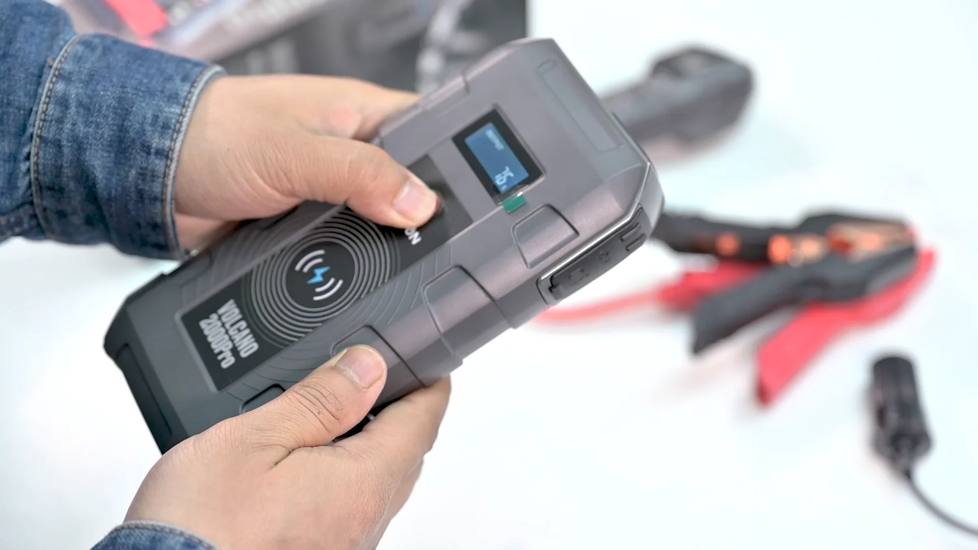 Topdon Di Emergenza Multifunzione V2000Pro V2000 Pro 12V Energizer Car Jumper Booster Pack Automotive Powerbank Jump Starter
