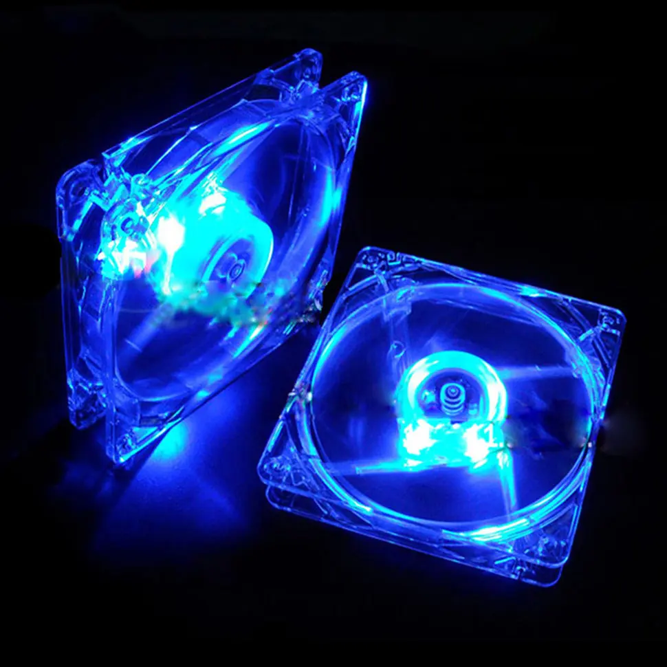 Ventola Di Raffreddamento Della Ventola Della Cpu Del Computer Da 80Mm Ventola Di Raffreddamento Della Custodia Del Pc Del Computer Led Dissipatore Di