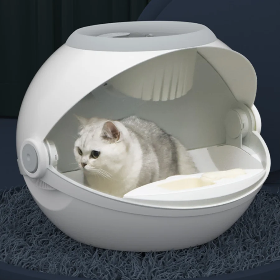 Lettiera Per Gatti Rosa Chiusa Casa Di Lusso Grande Lettiera Per Gatti Autopulente Chiusa Letiera Gatto Chiusa Accessori Per Gatti