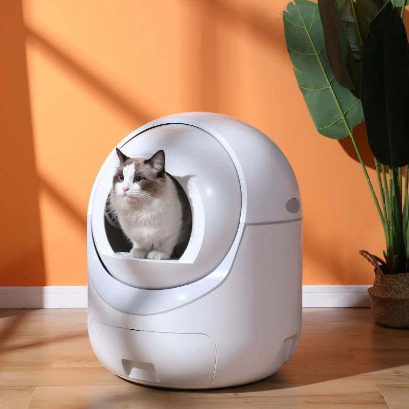 Intelligenza Padelle Automatiche Per Gatti Prodotti Robot Intelligenti Toilette Padelle Per Gatti Deodorizzazione Comoda Lettiera Intelligente Kuweta 
