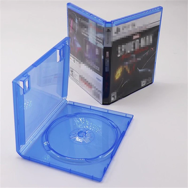 1 Pc Cd Dvd Discs Storage Box Cover Cd Game Case Scatola Protettiva Compatibile Per Ps5 / Ps4 Game Disk Holder Disk Case