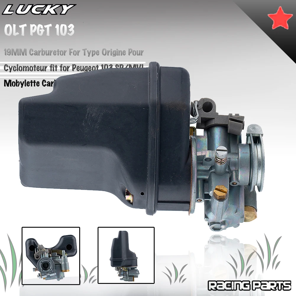 Carburatore Da 19Mm Per Tipo Origine Pour Cyclomoteur Peugeot 103 Sp/Mvl Mobylette 104 Pgt Pgt103 Pgt104 Carb Mobylette Pit Bike