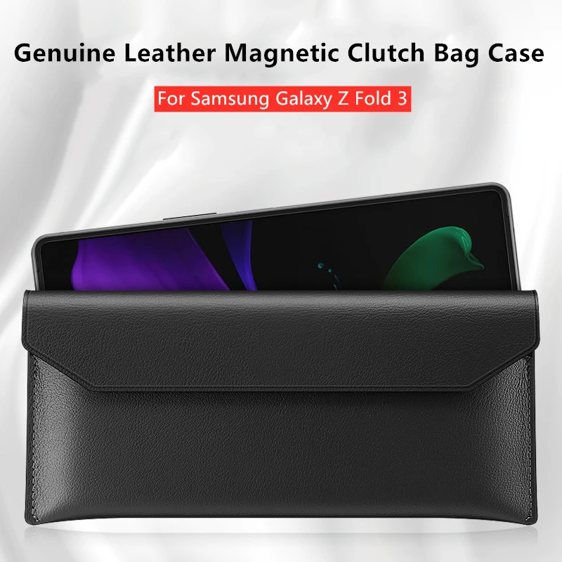 Custodia Magnetica In Vera Pelle Di Moda Per Samsung Galaxy Z Fold3 5G Z Fold 2 5G Galaxy Z Flip 3 Fold3 5G Galaxy Z Fold2 Cover