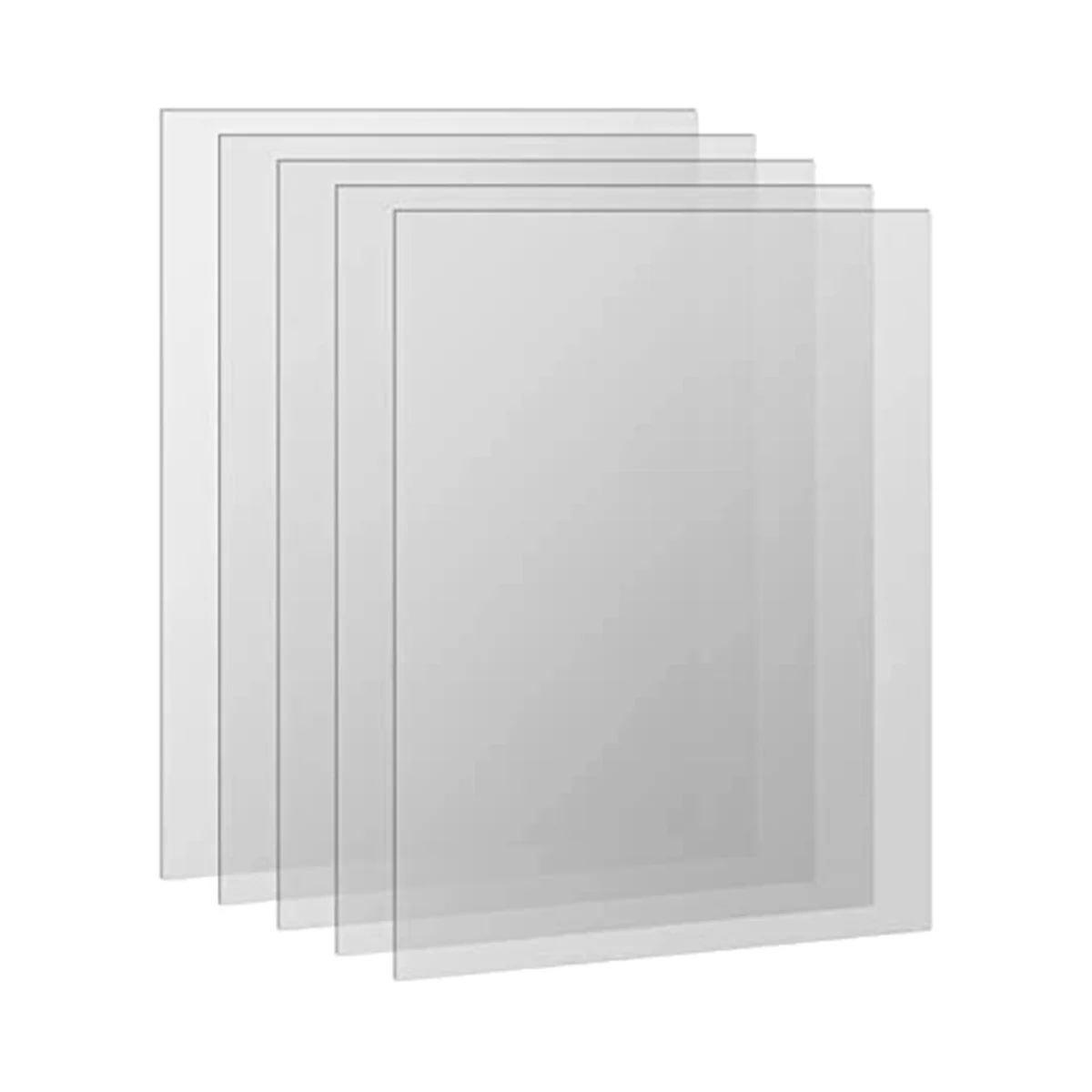 5 Pezzi Fep Film 260X200X0.15Mm Per Anycubic Photon Mono X, Photon M3, M3 Plus, Elegoo Saturn, Saturn S, Saturn 4K