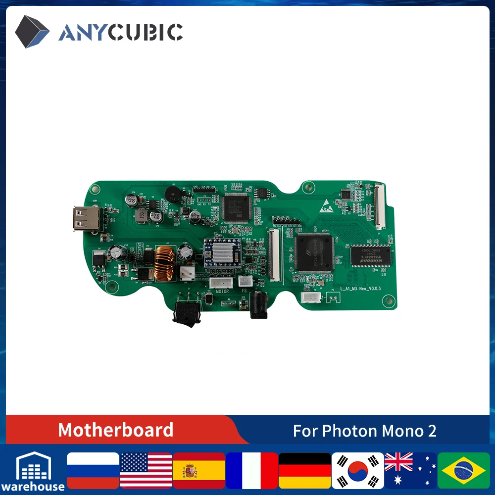 Parti Di Stampanti 3D Anycubic Scheda Madre Per Photon Mono 2 Accessori Per Stampanti 3D Lcd Scheda Madre Tribgorilla