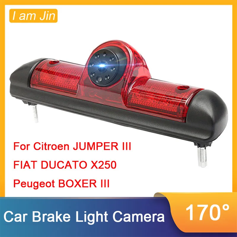 Ccd Car Brake Light Camera Telecamera Per Retromarcia Per Citroen Jumper Iii Fiat Ducato X250 Peugeot Boxer Iii Telecamera Per Retromarcia A Luce Led
