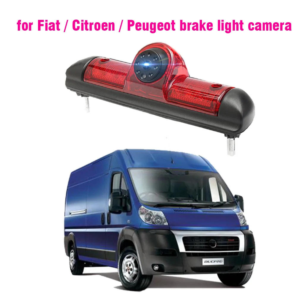 Ccd Car Brake Light Telecamera Di Retromarcia Per Citroen Jumper Iii Fiat Ducato X250 Peugeot Boxer Iii Led Light Parcheggio Telecamera Di Retrovision