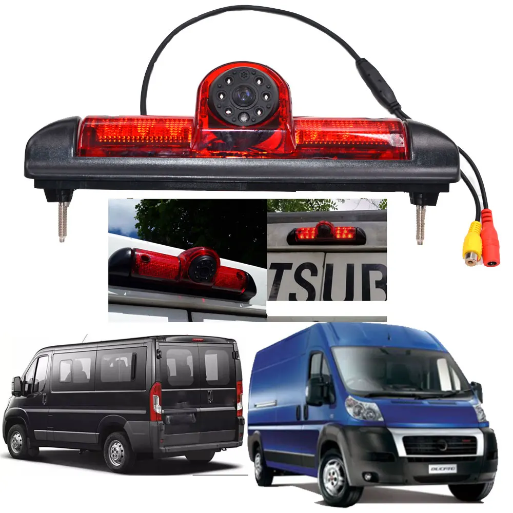 Ccd Car Brake Light Telecamera Di Retromarcia Per Citroen Jumper Iii Fiat Ducato X250 Peugeot Boxer Iii O Nolight Telecamera Di Retrovisione Di Parche