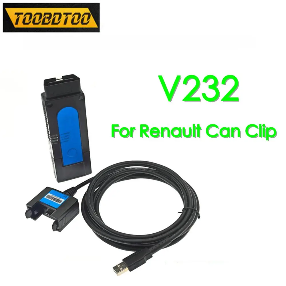 Ultimo Modello Wifi Vci2 Per Renault Can Clip Con Software V232 Strumento Diagnostico Automatico Nuova Interfaccia Per Renault Cancelllip Odb2