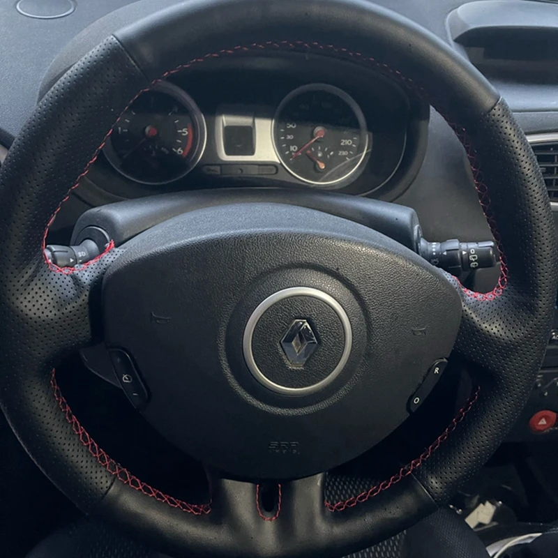 Per Renault Clio 3 2005-2013 Clio 3 Rs Coprivolante Per Auto A Treccia Personalizza Accessori Per Auto In Microfibra In Pelle