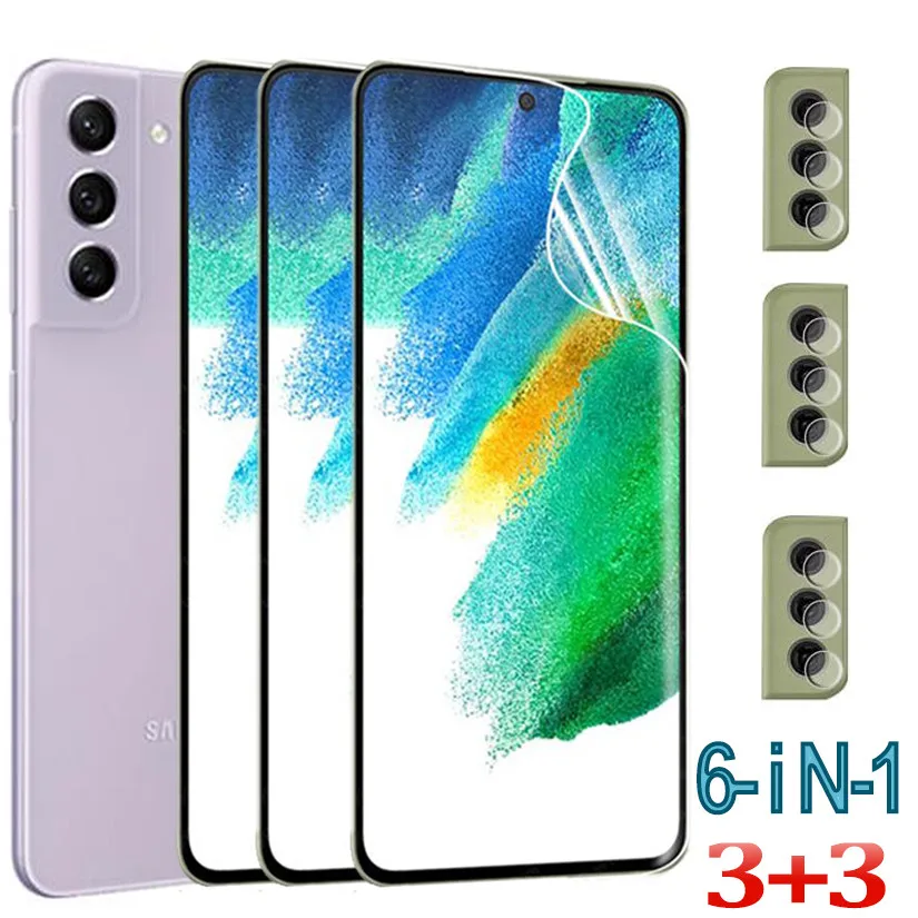 S21 Fe Pellicola Idrogel Per Samsung S21 Fe S23 Plus Pellicola Protettiva Sansung S23 Ultra Pellicola Morbida Samsungs23 Smartphone Protezione Sicurez