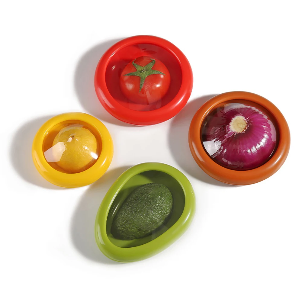 Cucina Trasparente Cibo Scatola Di Conservazione Frutta Verdura Contenitore Scatola Di Immagazzinaggio Avocado Pod Case Limone Conservazione Fresca Cr