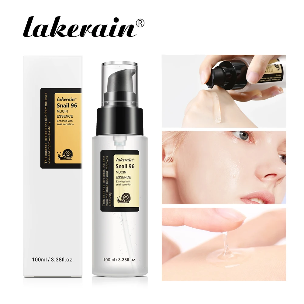 Snail Mucin 96% Power Repairing Essence Siero Idratante Per Il Viso Con Filtrazione Di Secrezione Di Lumaca Per Pelle Opaca E Danneggiata 100Ml