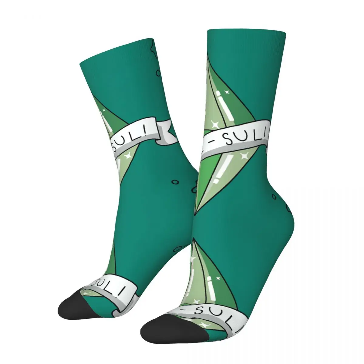 Happy Funny Eva Calzini Da Uomo Vintage Harajuku The Sims 4 Business Simulation Game Street Style Novità Seamless Crew Crazy Sock