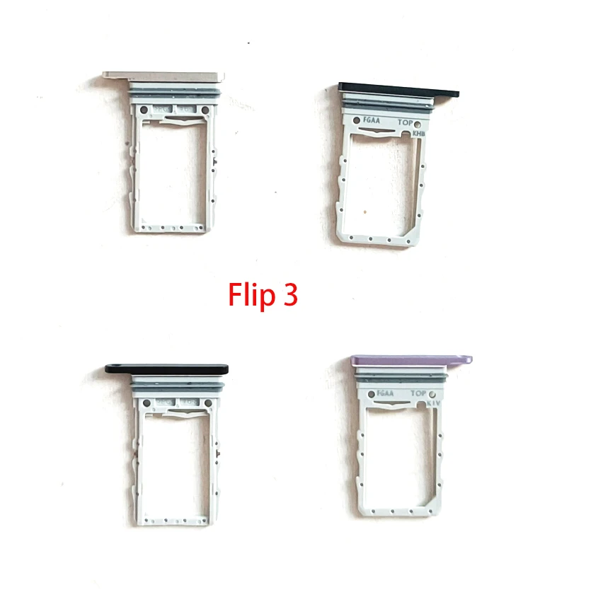 10 Pz Per Samsung Galaxy Z Flip 3 4 Flip 3 Flip 4 5G F700 F707 F711 Sm-F7110 Sim Card Vassoio Slot Holder Adattatore Presa Parti