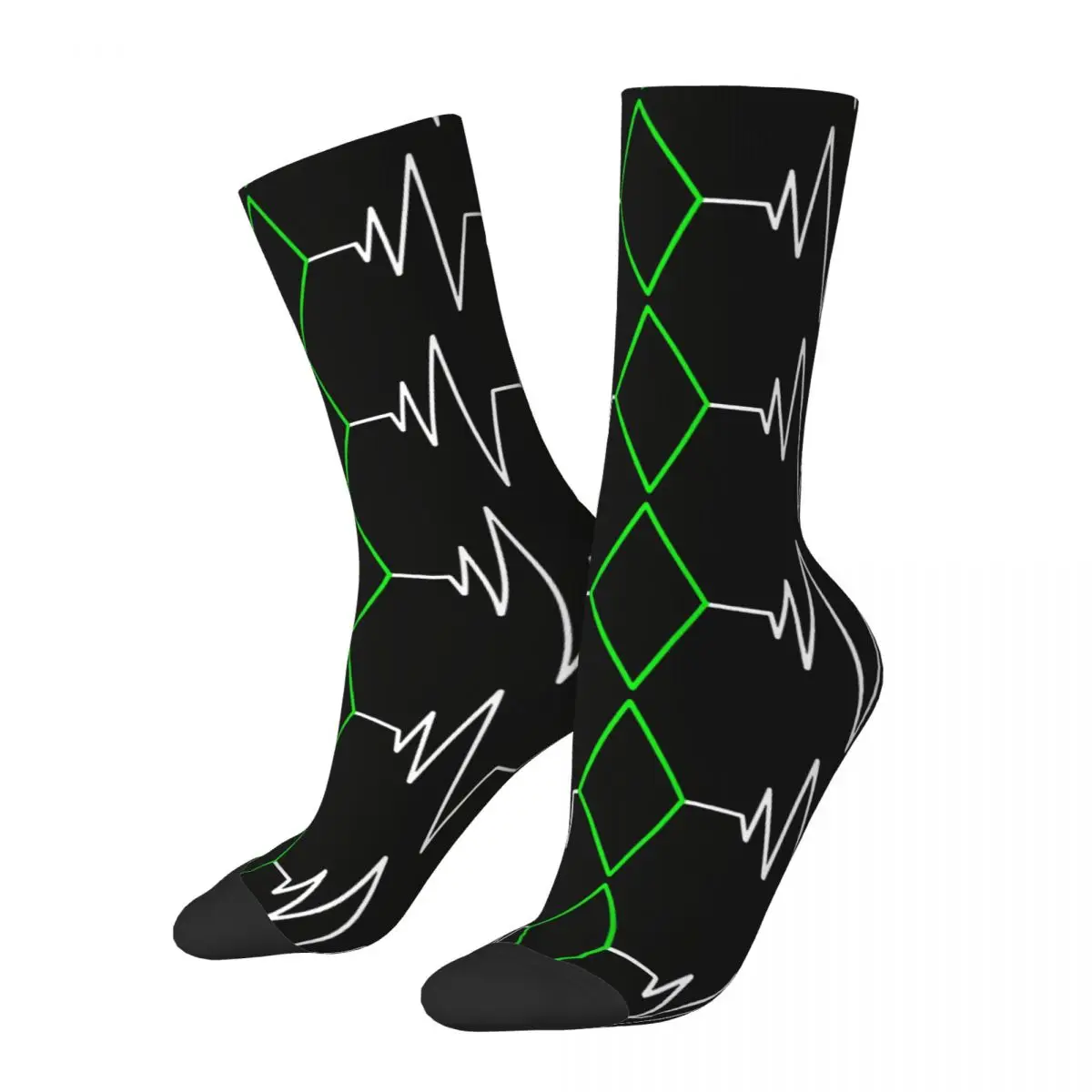 Happy Funny Heartbeat Calzini Da Uomo Vintage Harajuku The Sims 4 Business Simulation Game Hip Hop Novità Pattern Crew Crazy Sock