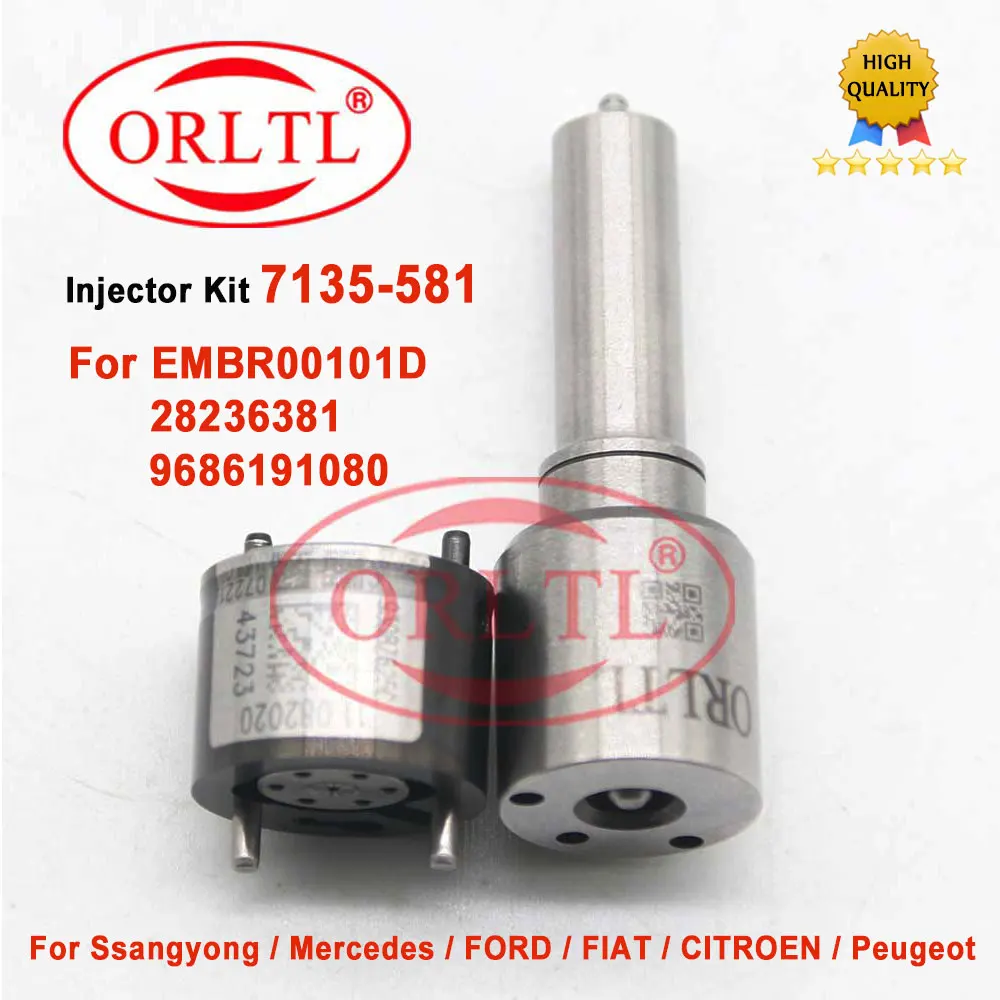 Ugello G341 L341Pbd L341Prd Valvola Iniettore 9308-625C Kit Di Riparazione (7135-581) Per Il 28236381 Embr00101D 9686191080 9686191080