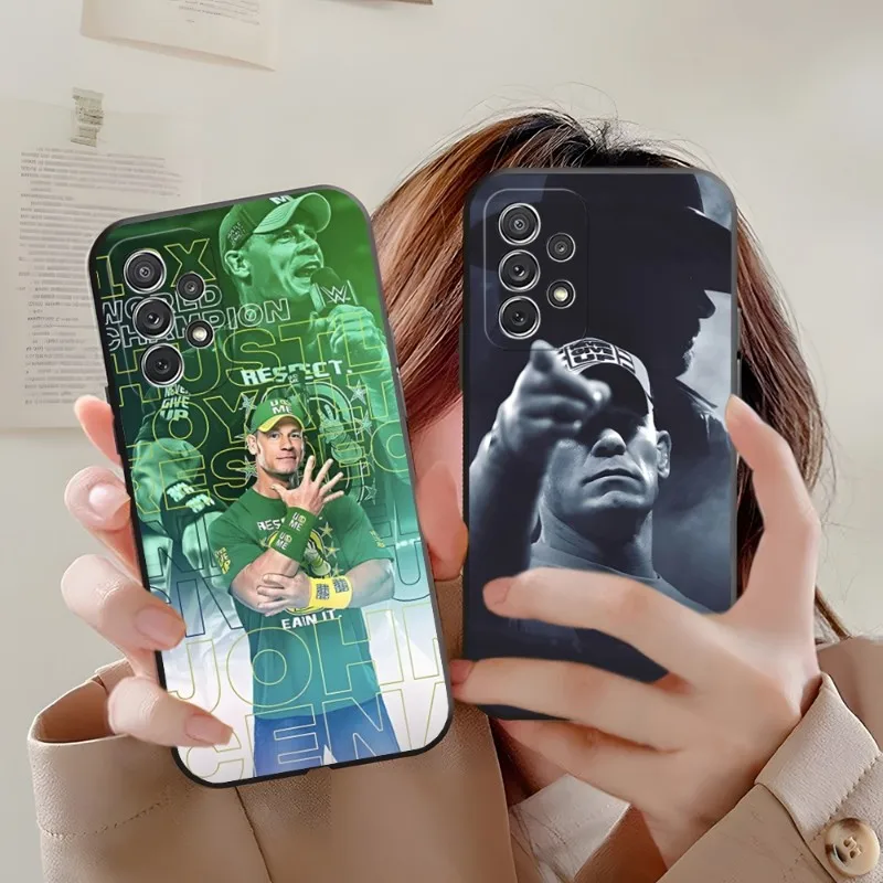 Wrestling Star John Cena Custodia Per Telefono Per Samsung Galaxy A31 A33 A21 A13 A22 A52 A02 A53 A73 A32 A50 A34 A54 A14 Cover Posteriore