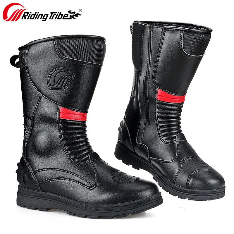 Botte Botas Moto Hombre Motocross Stivali Impermeabile Moto Stivali Da Equitazione Da Uomo Scarpe Buty Motocyklowe Męskie Chaussure Stivali