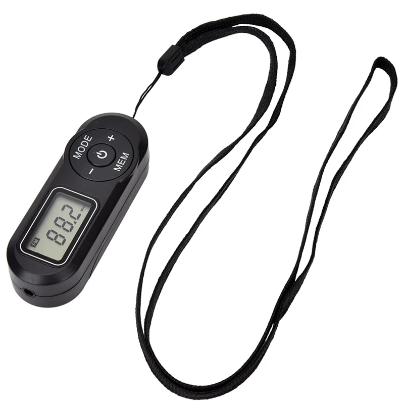 1Set Dsp Radio Fm Ricevitore Radio Sportivo Portatile Con Display Lcd Cuffie Radio Fm