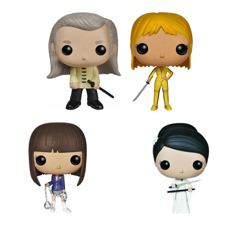 Movie Kill Bill The Bride Gogo Vinyl Figure Dolls Toys