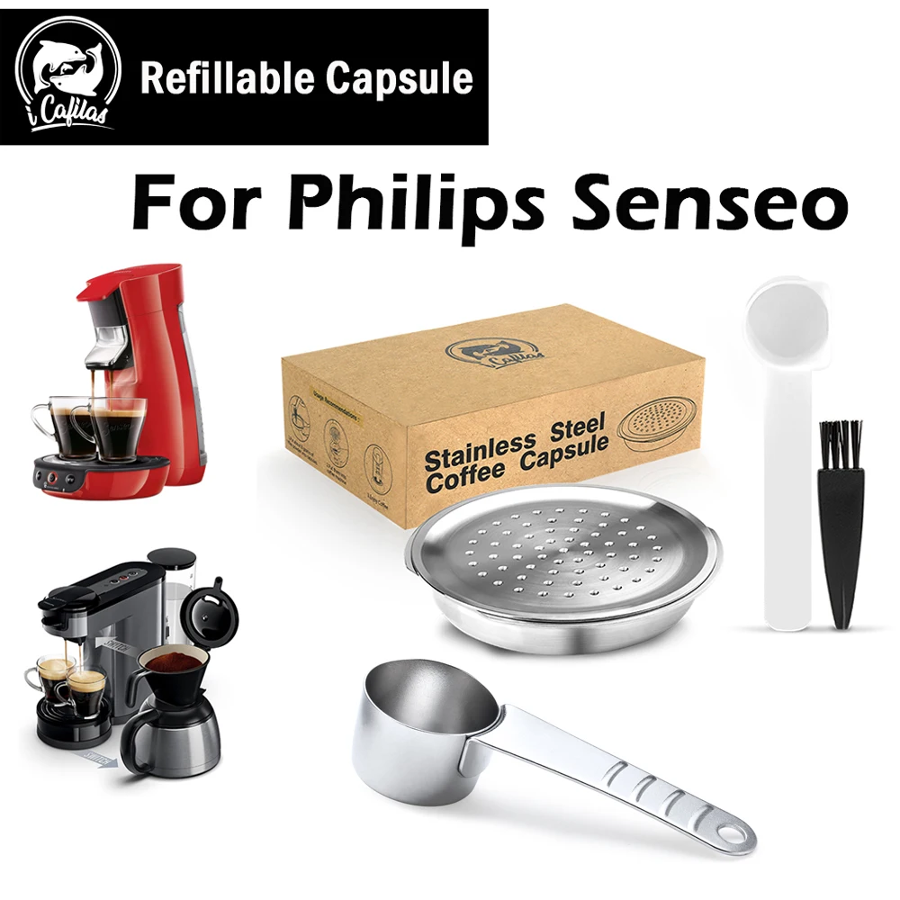 Capsula Di Caffè Riutilizzabile Per La Macchina Del Sistema Philips Senseo Cialde Per Macchina Per Caffè Espresso Ricaricabili Filtri Per Caffè Ricari