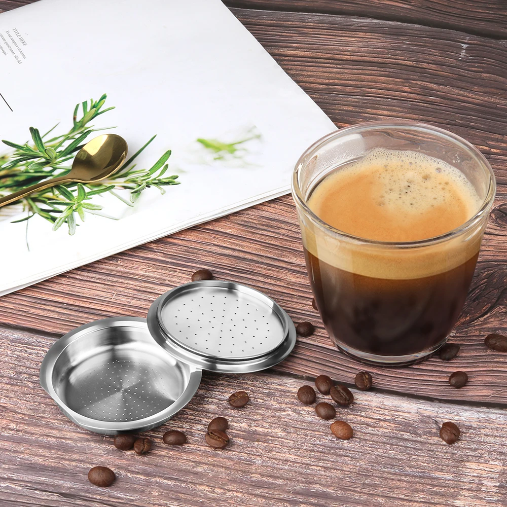Tappi Per Capsule Di Caffè In Acciaio Inossidabile Per Macchine Da Caffè Ricaricabili Philips Senseo