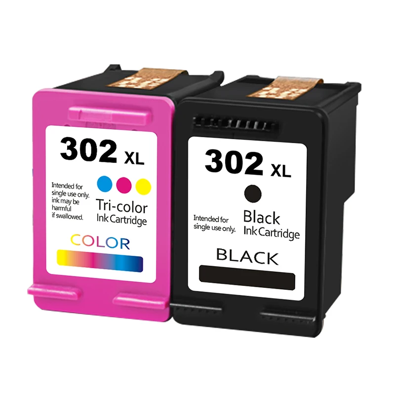 Compatibile Sansemei Per Cartucce D'Inchiostro Hp 302 302Xl 302 Inchiostro Xl 302 Per Hp Deskjet 1110 2130 4527 4528 Officejet 3830 3831 Envy