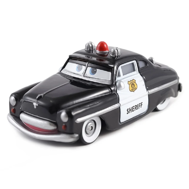 Disney Pixar Cars 2 Cars3 Sheriff Collection Lightning Mcqueen Jackson Storm Ramirez Diecast Metal Alloy Toy Car Model Kids Gift