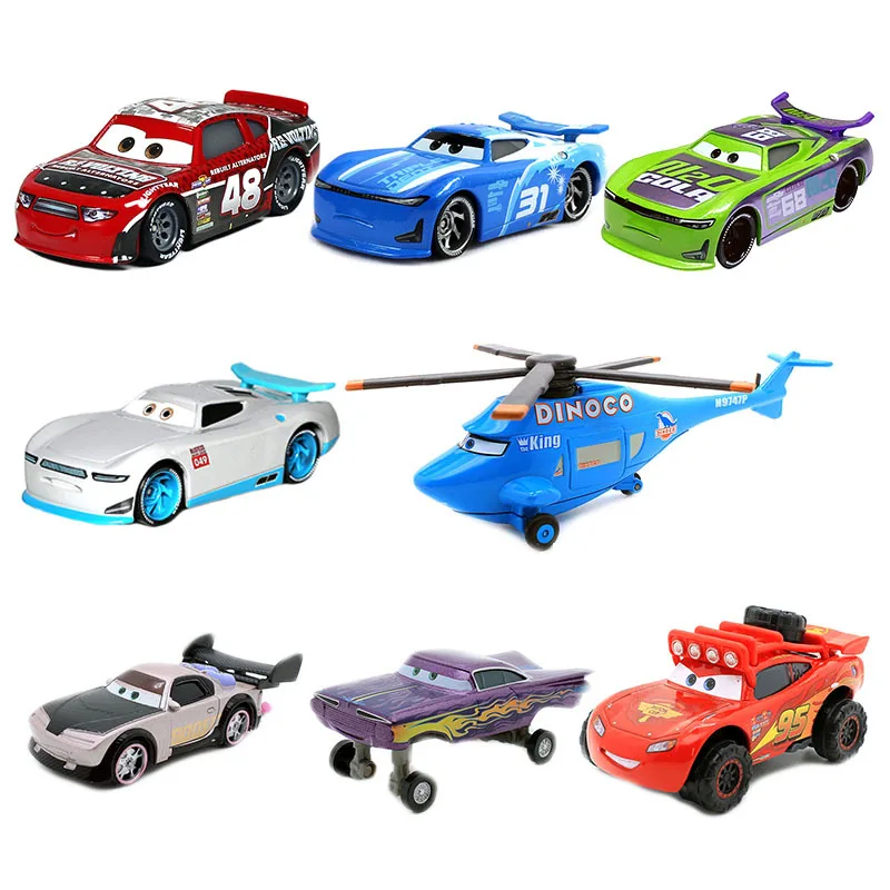 Disney Pixar Cars Toy Lightning Mcqueen Mater Sheriff Fritter Lega Modello In Metallo Auto Giocattoli In Metallo Veicoli Ragazzo Regalo Di Compleanno