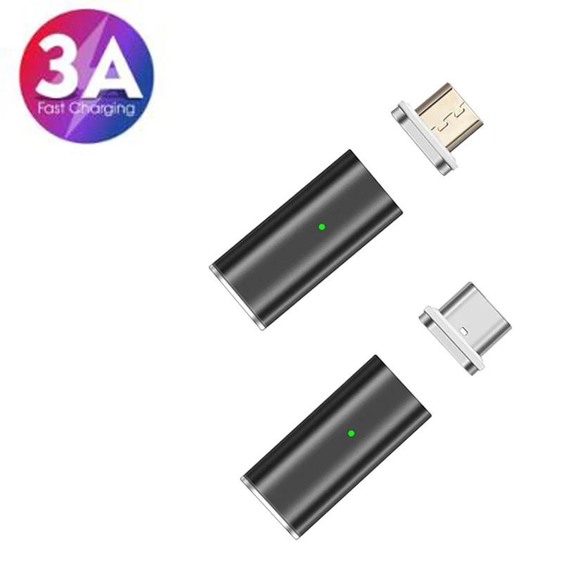 Adattatore Magnetico Da Tipo C A Tipo C Per Lg V60 Thinq Lg K22 Lg K92 Lg Wing Lg Q70 Lg K51 Lg Stylo 5 Lg Xpression Plus 3 Adattatore