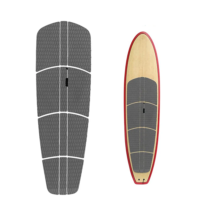 Surf Pad Sì. Surf Tavola Da Surf Traction Pads Grey Deck Surf Sup Board Pad Tavole Da Surf Surf Traction Pad Skimboard 64Cm X 38Cm X 195Cm
