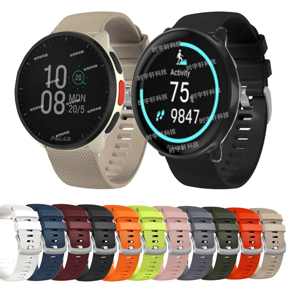 Per Polar Ignite 3 Smart Watch Strap Silicone Sport 20Mm Bracciale Di Ricambio Per Polar Pacer/Unite/Ignite 2 Band Accessori