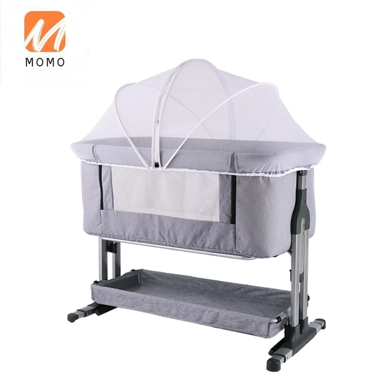 Nuovo Design Accanto A Me Culla Comodino Altalena Culla Pieghevole Neonato Culla Multifunzione Culla Per Lettino
