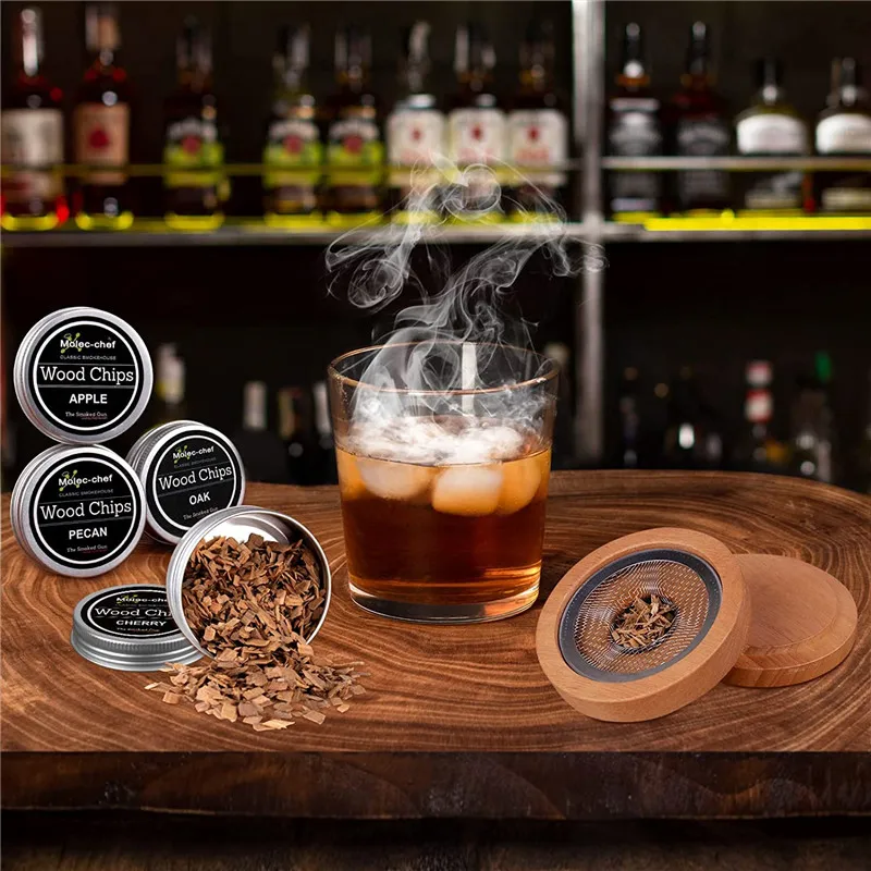 Kit Per Fumatori Da Cocktail Kit Per Fumatori Multiuso Per Whisky Al Gusto Di Formaggio Accessori Per Fumatori Cocktail Bar Creato Bevanda Aromatizzat