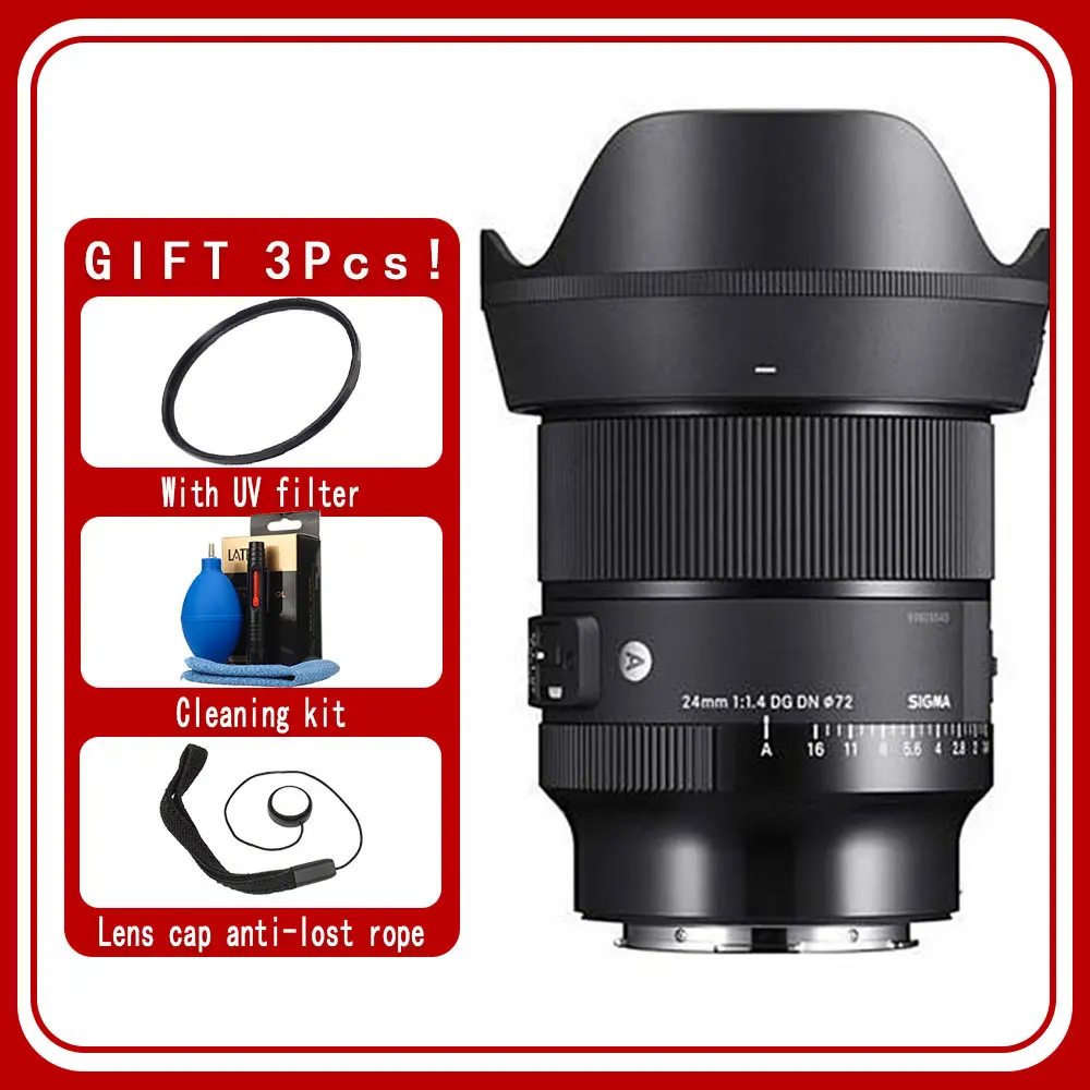 Nuovo Obiettivo Sigma 24Mm F1.4 Dg Dn Art Per Sony E Mount