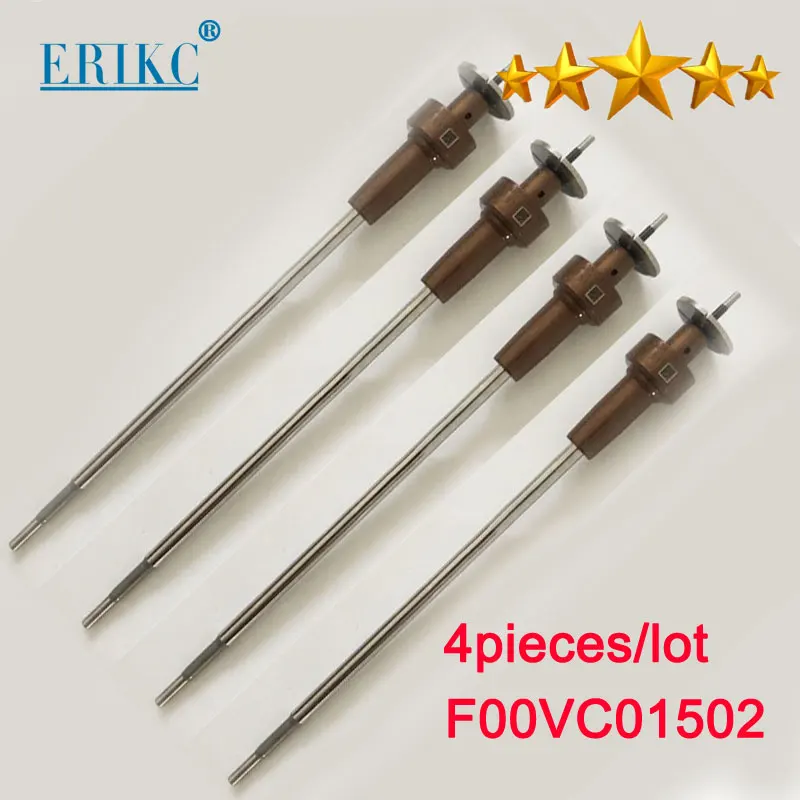 4Pcs Muslimatexalthvalve Per Iniettore Di Carburante Bosch 0445110429 0445110369 0445110382 0445110418 0445110520