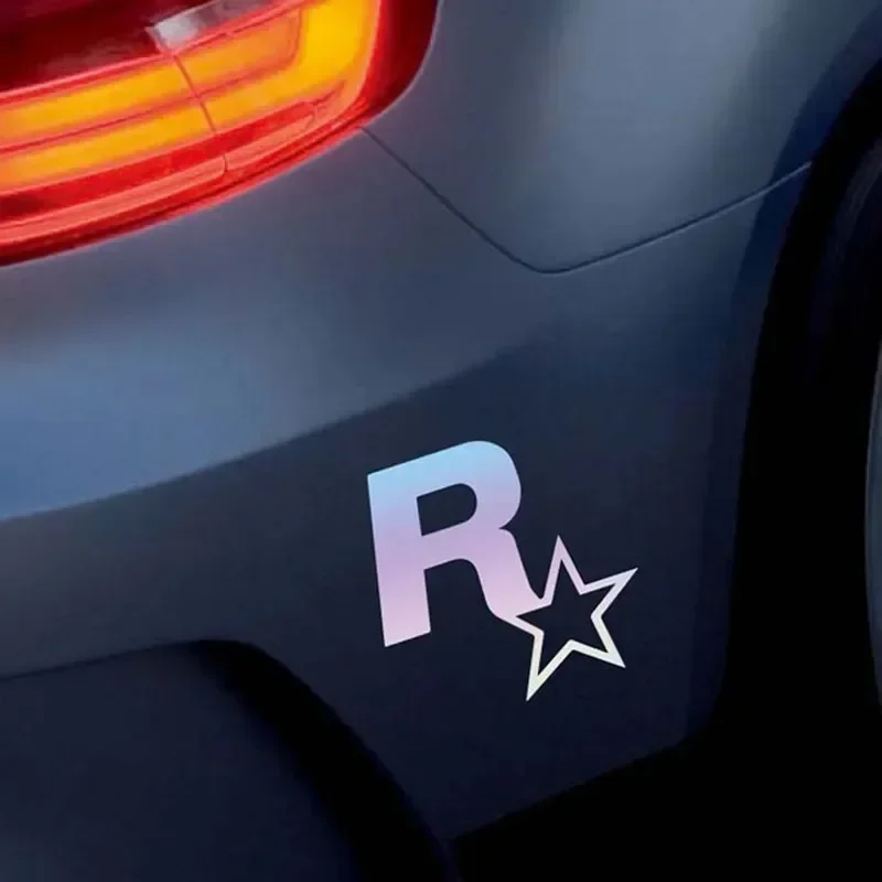 Adesivo Per Auto Rockstar Game Gta5 Tappo Serbatoio Carburante Decorazione Parabrezza Paraurti Tronco Moto Laptop Phone