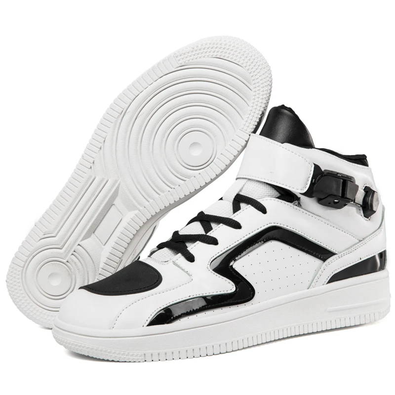 Uomo Donna Stivali Da Moto Stivali Da Moto Scarpe Da Moto Quattro Stagioni Moto Chopper Cruiser Touring Scarpe Da Moto