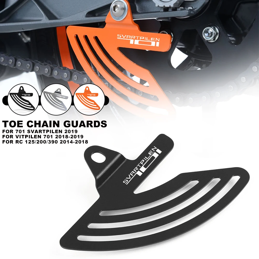 Moto Per Husqvarna Svartpilen Vitpilen 701 Svartpilen 701 Vitpilen 701 2018 2019 Copertura Di Protezione Della Catena Protezioni Della Catena Dei Pied