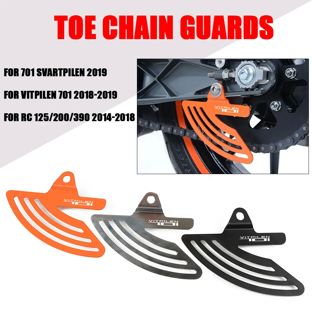 Moto Per Husqvarna Svartpilen Vitpilen 701 Svartpilen 701 Vitpilen 701 2018 2019 Copertura Di Protezione Della Catena Protezioni Della Catena Dei Pied