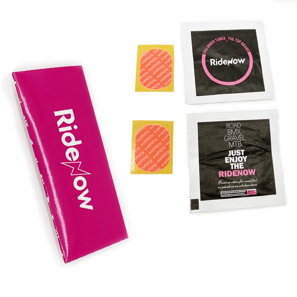 Kit Patch Ridenow Senza Colla Per Tubi Ridenow Bicicletta Da Strada/Tubi Interni Per Ciclismo Ghiaia Pneumatico Ultraleggero Super Leggero