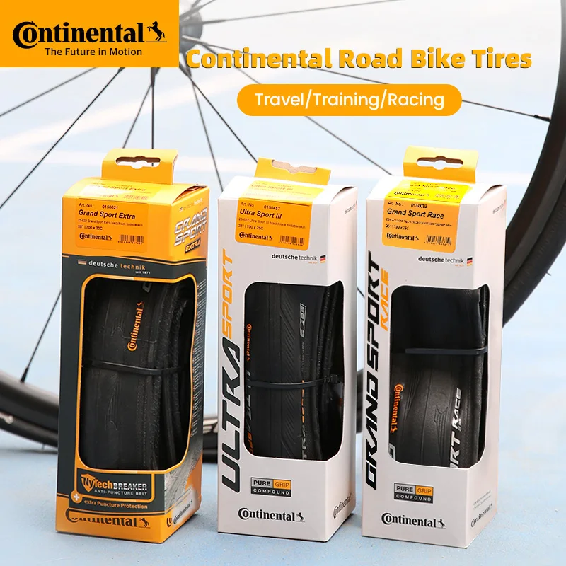 Pneumatico Da Strada Continentale 2 Pezzi Ultra Sport Iii E Grand Sport Race Speed 700 × 25C/28C Pneumatico Per Ghiaia Pieghevole Per Copertoncino Per